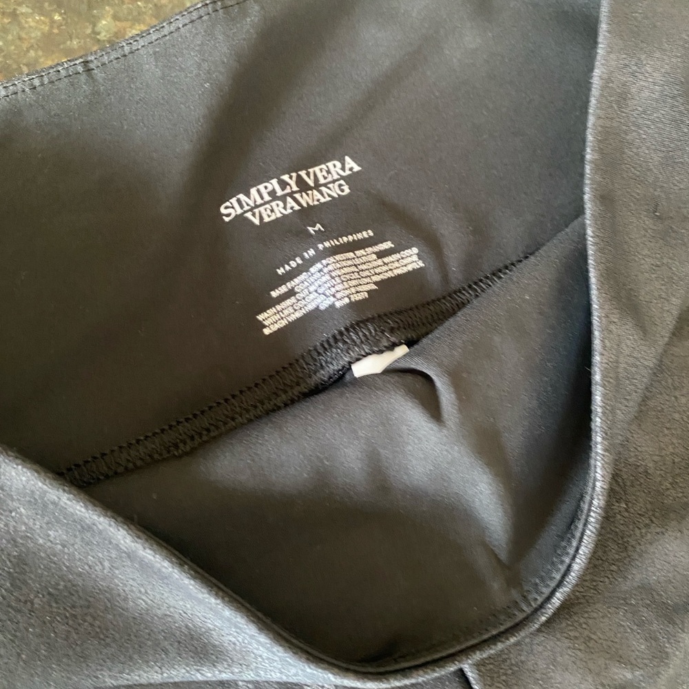 Simply Vera Vera Wang Charcoal Dress